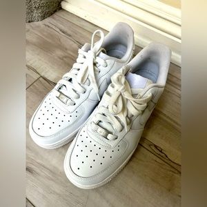 Nike white Air Force 1, size 6.5